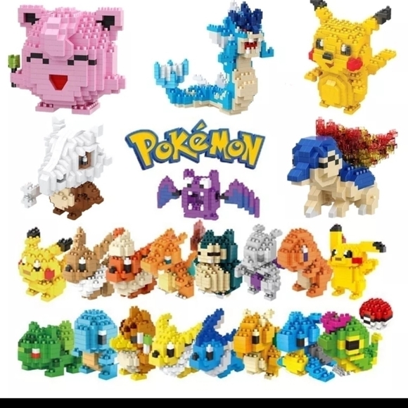 Pokemon Other - Pokemon Lego nano blocks
